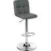 Tabouret de bar réglable Delek Atmosphera H.104 cm gris