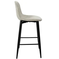 Tabouret de bar Scott beige vendu par 2