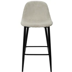 Tabouret de bar Scott beige vendu par 2