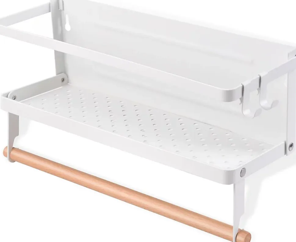 Étagère à Épices Magnétique sans Percage blanc