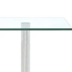 Étagère d'angle de cuisine à 3 niveaux Verre trempé vidaXL