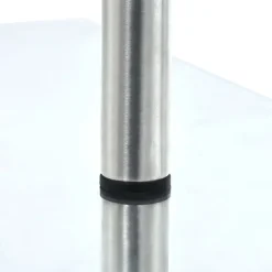 Étagère d'angle de cuisine à 3 niveaux Verre trempé vidaXL