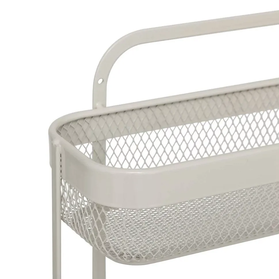 Étagère Mayaj 2 niveaux en métal beige - Beige- 5five