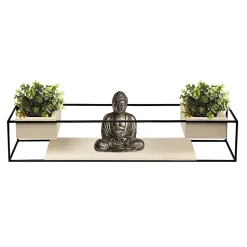 Étagère murale Trofast Etagères flexibles Bois et métal 60 x 12 x 12 cm - Floordirekt