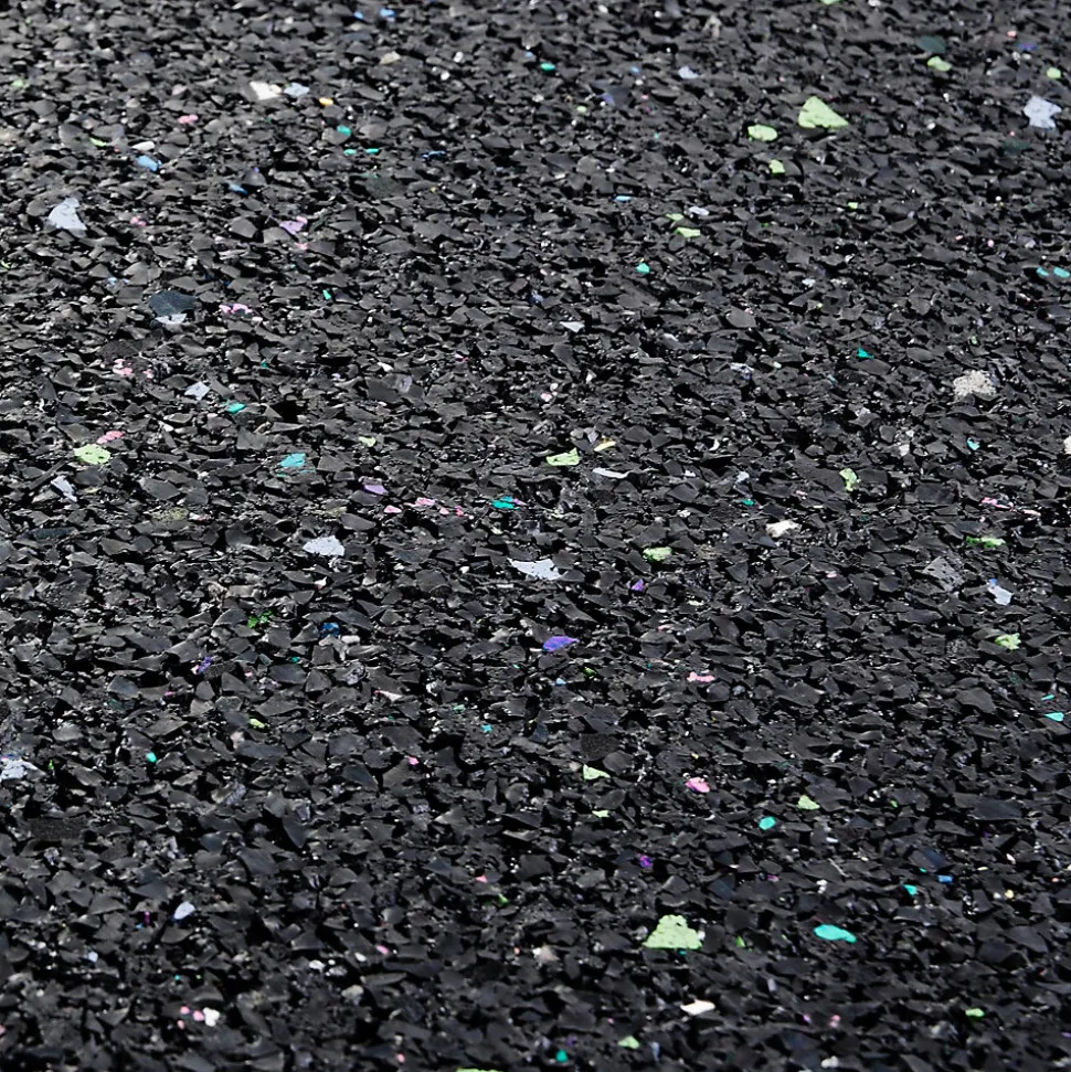 Tapis Anti-Vibration en caoutchouc recyclé Épaisseur 20 mm, 60 x 60 cm - Floordirekt