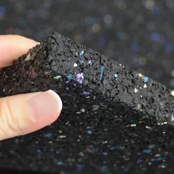 Tapis Anti-Vibration en caoutchouc recyclé Épaisseur 10 mm, 60 x 60 cm - Floordirekt