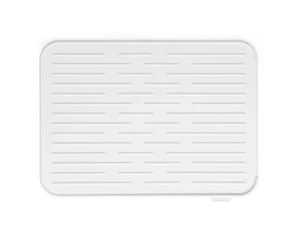 Tapis égouttoir à vaisselle en silicone Brabantia SinkSide gris clair