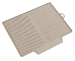 Tapis égouttoir à vaisselle en plastique Wenko beige