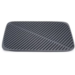 Tapis égouttoir Flume grand modèle gris