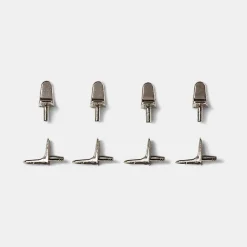 Taquet pour étagère Cicely GoodHome métal vendu par 8 pièces