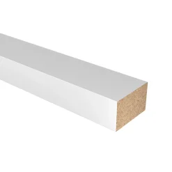 Tasseau blanc L. 240 cm x H. 4 cm Caraway Innovo GoodHome