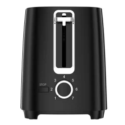 Techwood Grille-pain TGP-278BC doté de 2 larges fantes - 700W - Tiroir ramasse-miettes, Contrôle du brunissage réglable