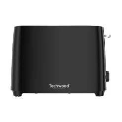 Techwood Grille-pain TGP-278BC doté de 2 larges fantes - 700W - Tiroir ramasse-miettes, Contrôle du brunissage réglable