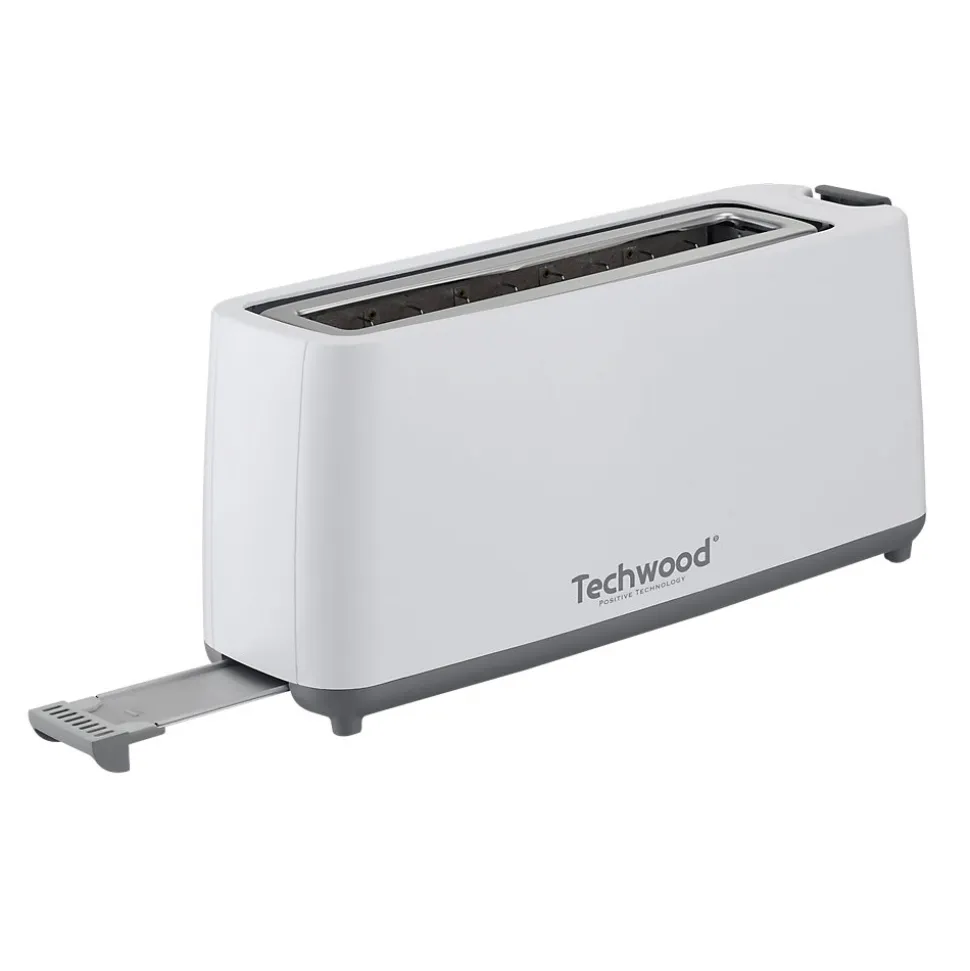 Techwood TGP-402 Grille Pain Jumbo Coloris Blanc