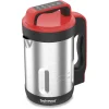 Techwood TSM-1655 Blender Chauffant Capacite 1.6L Soupe Veloute Compote Maintien au Chaud 1000W Inox Coloris Rouge