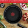 Tefal Batterie Cuisine 10 Pieces Acier Inox Titanium Induction
