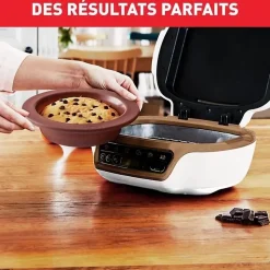 TEFAL Machine a gâteaux intelligente, 5 programmes, Mode manuel, Moules flexibles, Grand moule acier revetu, Cake Factory +