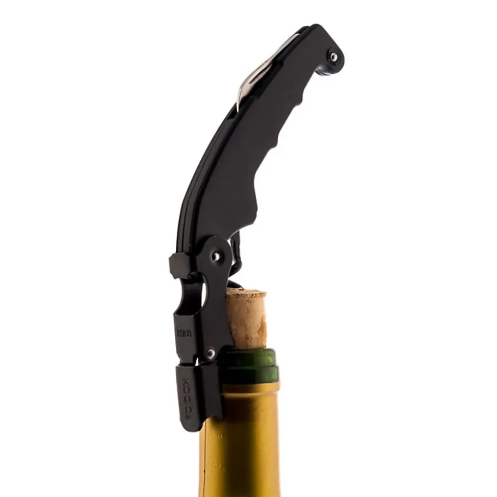 Tire-bouchon double levier Rétro Noir - Pop par Koala