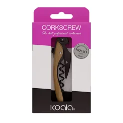 Tire-bouchon double levier high tech Bois Bois - Pop par Koala