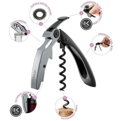 Tire-bouchon premium Noir - Big Tech Noir par Koala