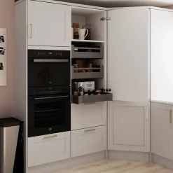 Tiroir de cuisine GoodHome Soto Anthracite l. 50 cm