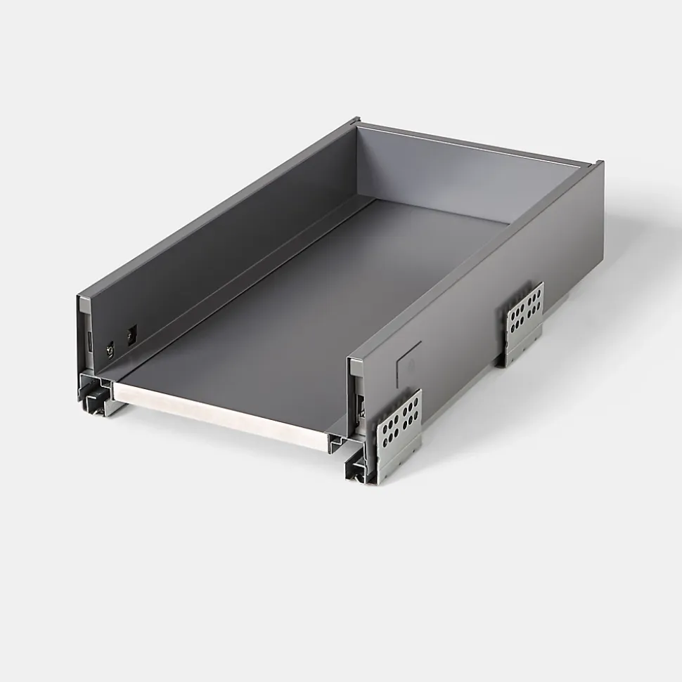 Tiroir de cuisine GoodHome Soto Anthracite l. 30 cm