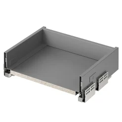 Tiroir de cuisine GoodHome Soto anthracite l. 40 x P. 27 cm