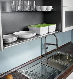 Tiroir de rangement encastrable sous évier Hailo On Top System