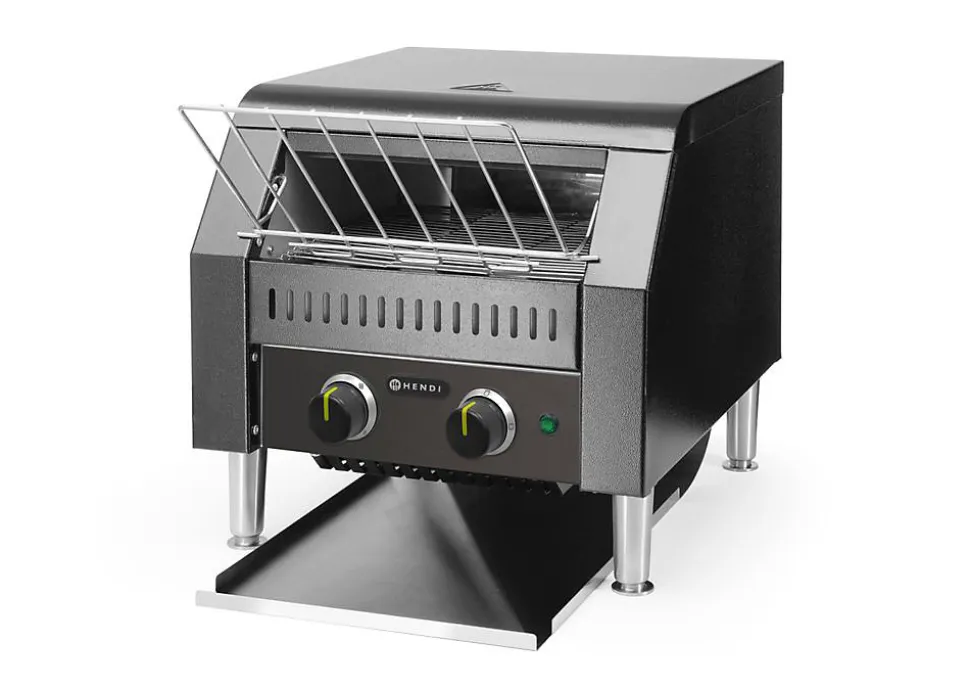 Toaster constant double - Hendi - Noir - l36.8- L0.1- P41.8- h38.7- Inox