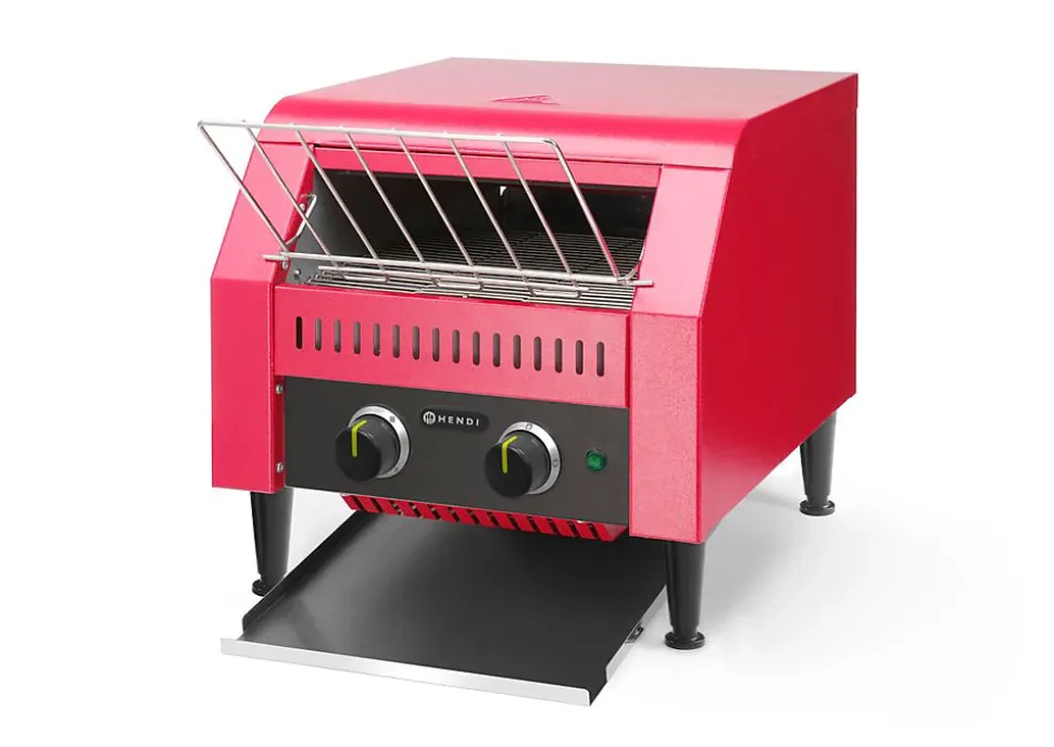 Toaster constant double - Hendi - Noir - l36.8- L0.1- P41.8- h38.7- Inox