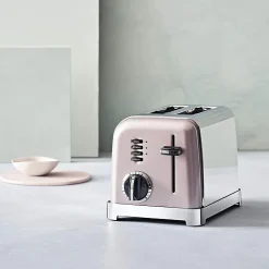 Toaster vintage rose 2 tranches - CUISINART - Grille pain Rose Rose