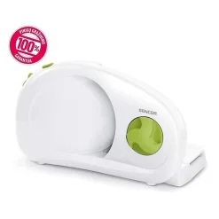 Trancheuse électrique - SENCOR - SFS 1001GR - 100 W - Blanc / Vert