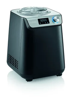 Turbine à glace 2en1 1.2l 135w noir/inox Severin EZ7407