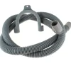 Tuyau vidange 1,50m coude 481281728079 - lave-linge