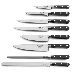 Valise hôtelière 8 couteaux de cuisine Noir - Origin par Sabatier Trompette
