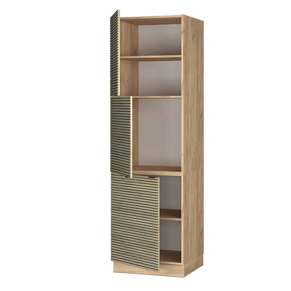 Vicco Armoire pour cuisinière Panneau en chêne 60cm