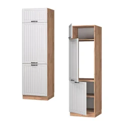Vicco Armoire pour frigo Blanc campagne 60cm