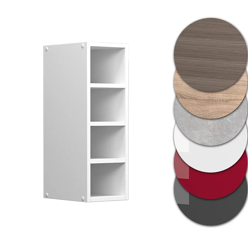 Vicco Armoire suspendue Blanc 20cm