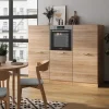 Vicco Bloc cuisine Sonoma/Chêne doré 180cm sans PT