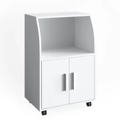 Vicco Caisson à roulettes Blanc 55x83.8cm