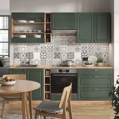 Vicco Cuisine Chêne vert et or/chêne doré 235cm , PT Chêne