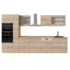 Vicco Cuisine complète Sonoma/Chêne doré 350cm , PT Chêne