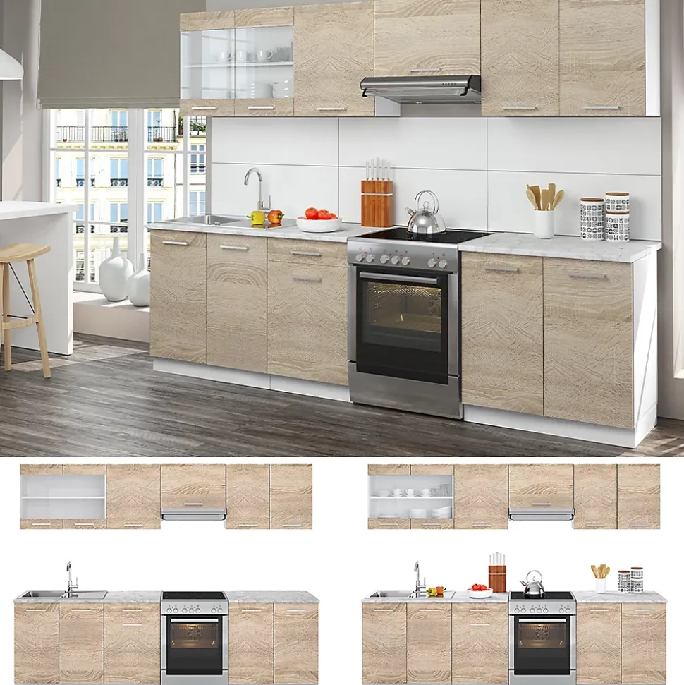 Vicco Cuisine Sonoma 270cm , PT Marbre