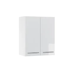 Vicco Elément haut de cuisine Blanc Haute brillance 60cm