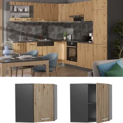 Vicco Elément haut de cuisine Chêne Artisan 57cm