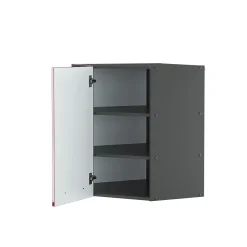 Vicco Elément haut de cuisine Rouge bordeaux Haute brillance 57cm