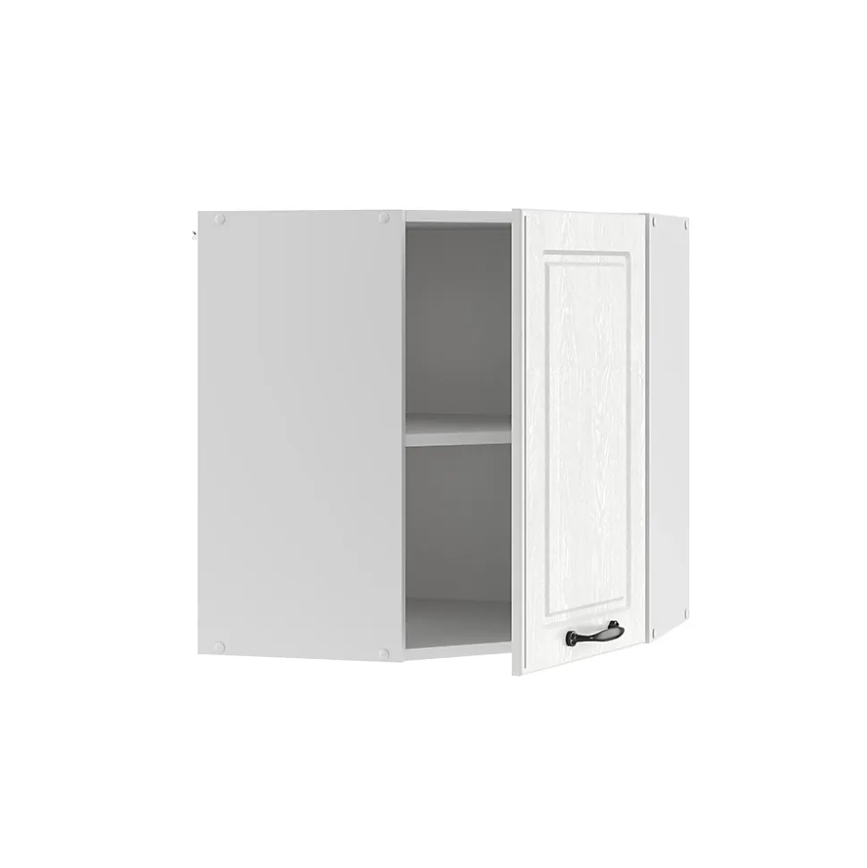 Vicco Elément haut de cuisine Blanc campagne 57cm