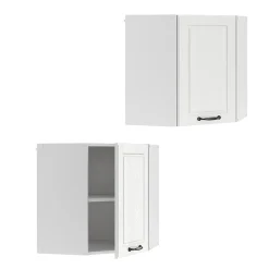 Vicco Elément haut de cuisine Blanc campagne 57cm