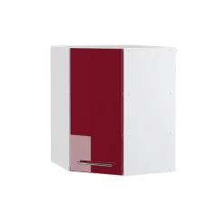 Vicco Elément haut de cuisine Rouge bordeaux Haute brillance 57cm