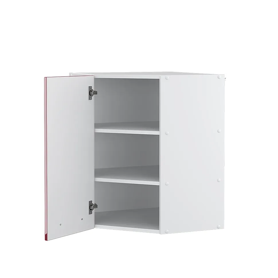 Vicco Elément haut de cuisine Rouge bordeaux Haute brillance 57cm